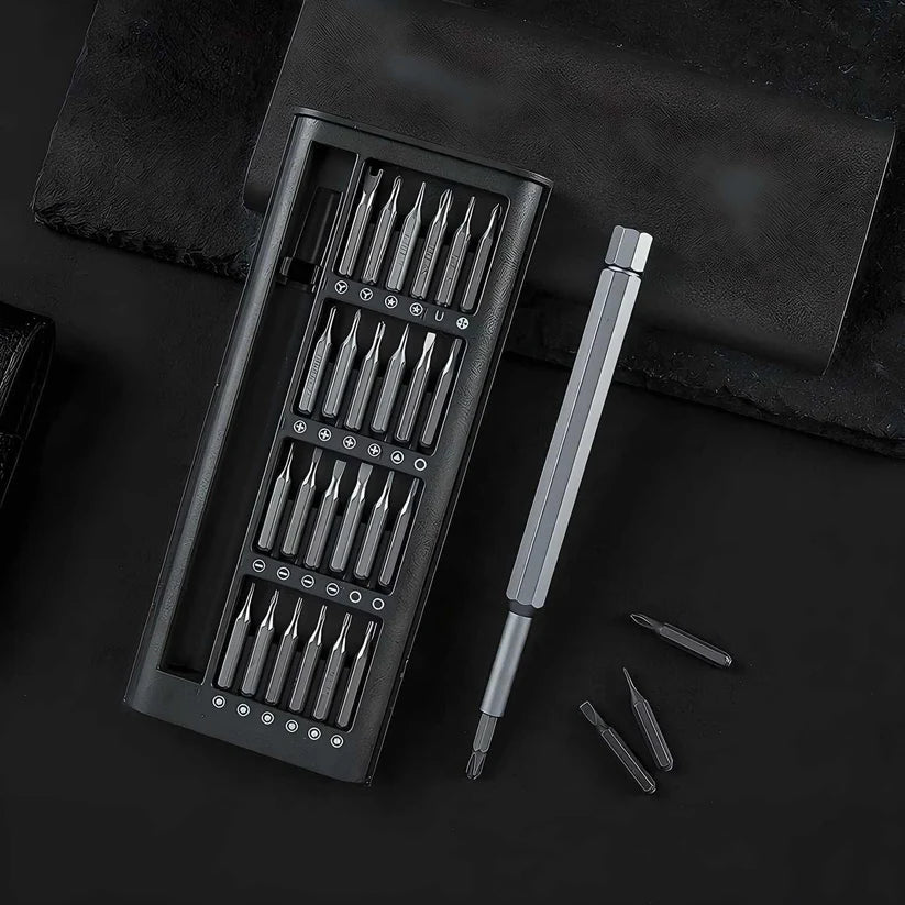 24 Pieces Precision Screwdriver Set – Compact Toolkit